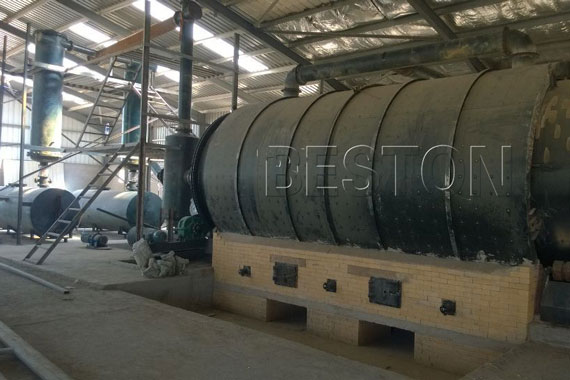 Beston Tyre Pyrolysis Plant in Jordan