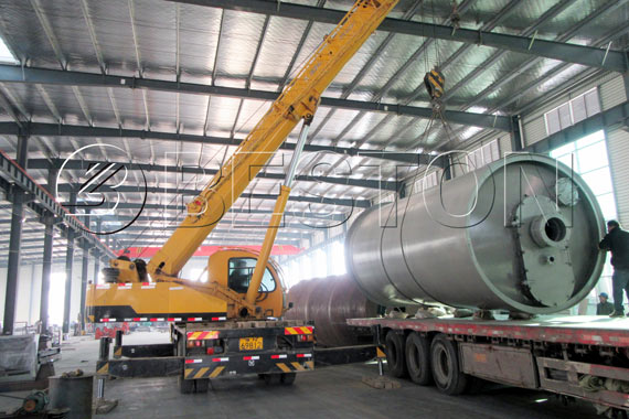 The WJ-8 Waste Pyrolysis Plant Will Be Shipped To Netherlands