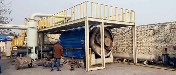 Waste Tyre Pyrolysis Plant Project