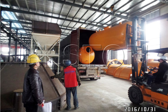 10TD Plastic to Diesel Plant Exported to Indonesia