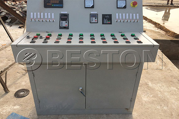 Automatic PLC Control System of Waste Tyre Pyrolysis Oil Plant