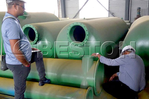 Suriname Clients Came to Beston Group for Buying Plastic to Diesel Plant