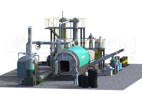 Tire Pyrolysis Plant